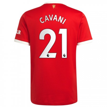 Billiga Fotbollströjor Manchester United Edinson Cavani 21 Hemma tröja 2021/22 Kortärmad